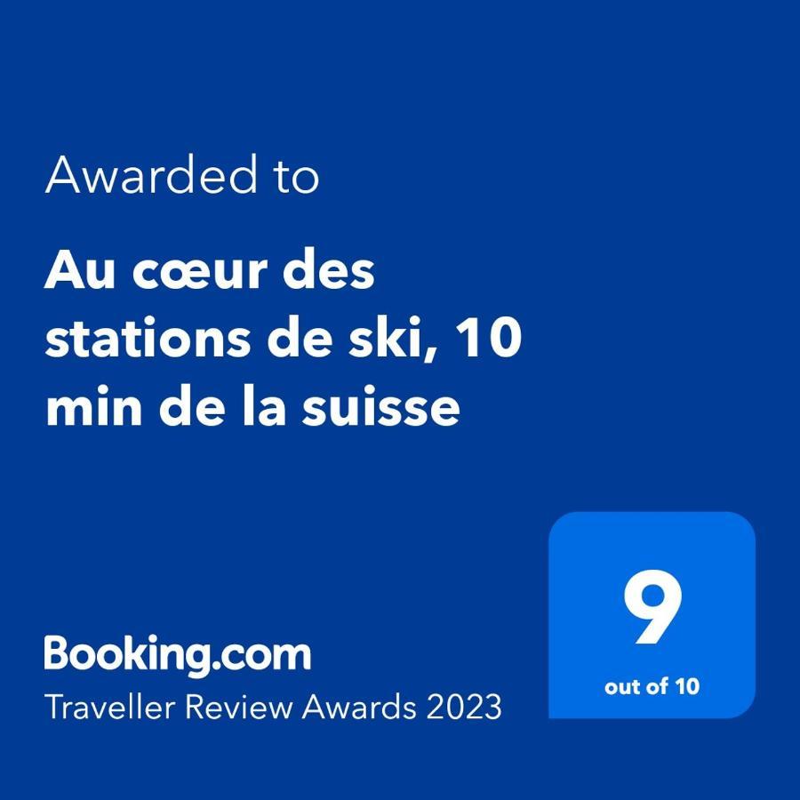 Au Coeur Des Stations De Ski, 10 Min De La Suisse Damprichard Kültér fotó